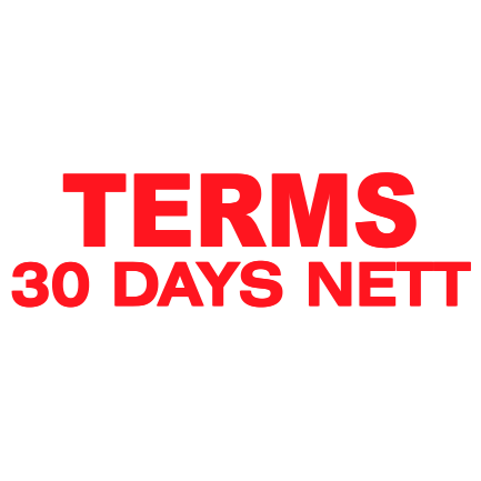 Terms 30 Days - Trodat S-Printy