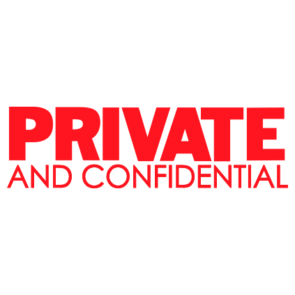 Private and Confidential - Trodat S-Printy